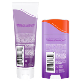 Lume Whole Body Deodorant Solid Stick 2.6oz Lavender Sage side view