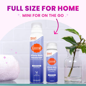 Lume Whole Body Spray Deodorant lifestyle image