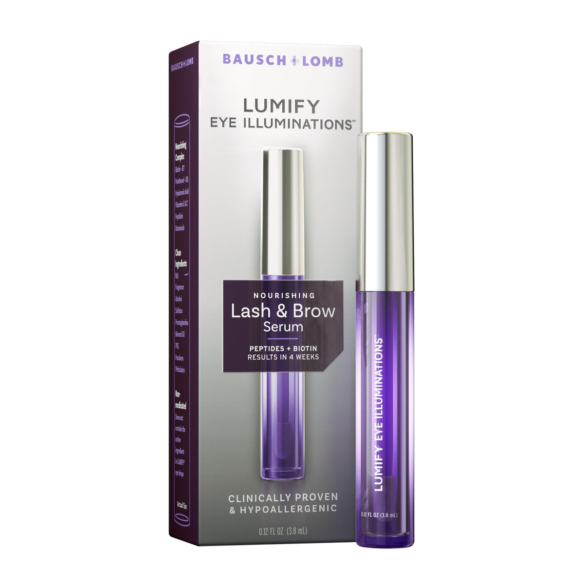 LUMIFY Eye Illuminations Lash & Brow Serum 3.8mL front view