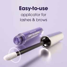 LUMIFY Eye Illuminations Lash & Brow Serum in use on lashes