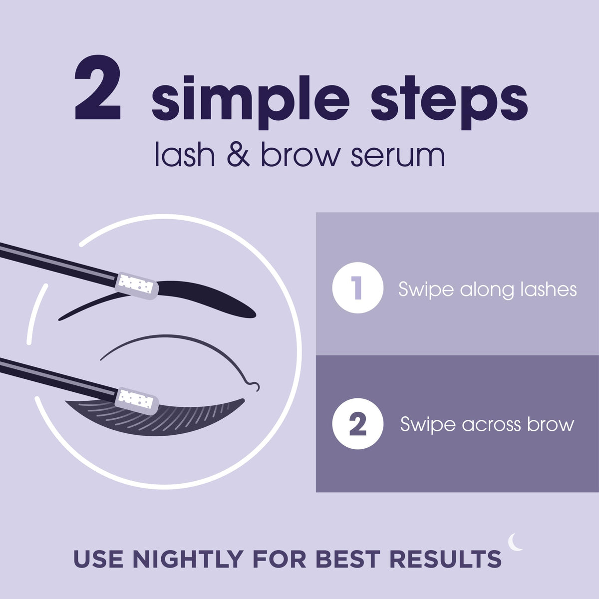 LUMIFY Eye Illuminations Lash & Brow Serum on a vanity