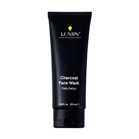 Lumin Charcoal Face Wash for Men front view 3.4oz