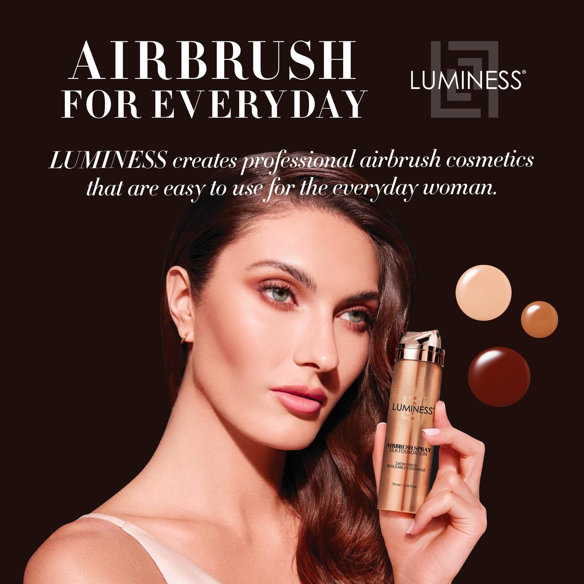 LUMINESS Airbrush Foundation kit packaging