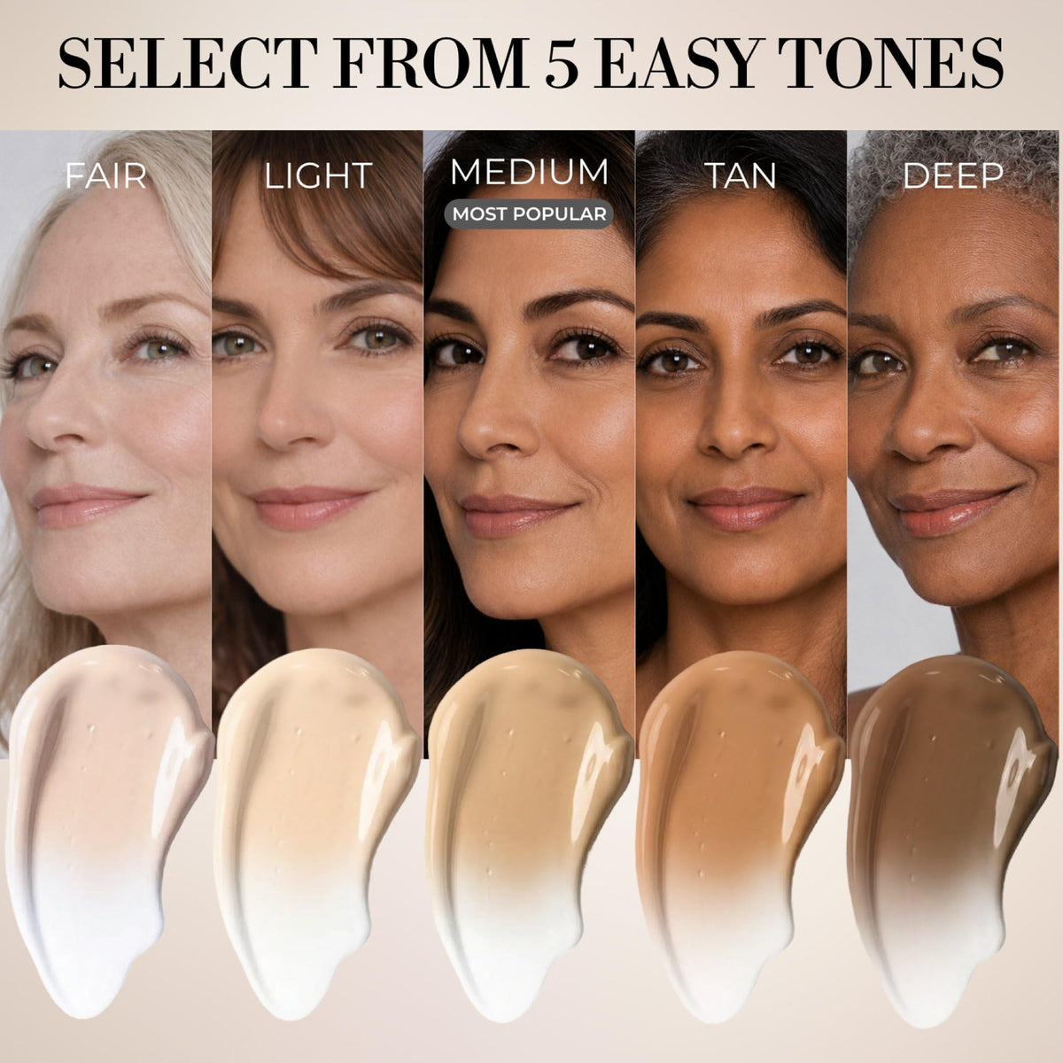LUMINESS Liquid Mirage Foundation bottle side view