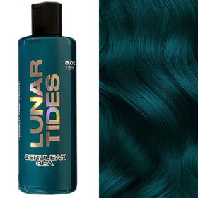 Lunar Tides Cerulean Sea Semi-Permanent Hair Color front view