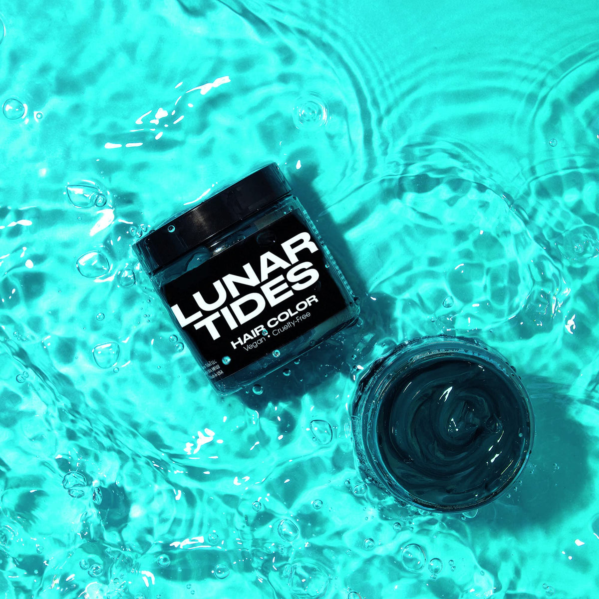 Lunar Tides Cerulean Sea semi-permanent hair color packaging