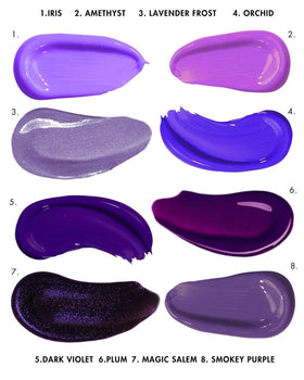 Lunar Tides Dark Violet Semi-Permanent Hair Color texture