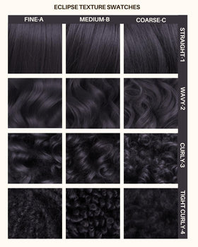 Lunar Tides Eclipse hair dye application process