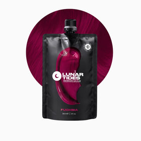 Lunar Tides Fuchsia Semi-Permanent Hair Color 4 fl. oz. front view