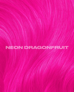 Lunar Tides hair color packaging with vibrant neon pink shade