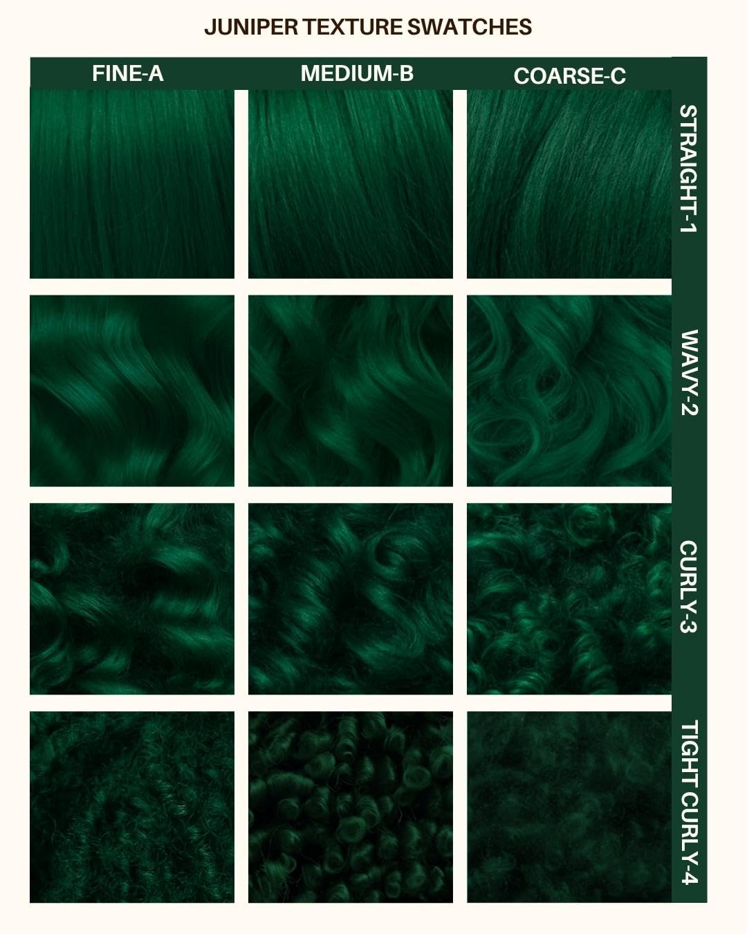 Lunar Tides Juniper hair color swatch on hair