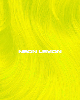 Lunar Tides Neon Lemon hair dye packaging