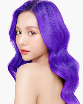 Lunar Tides Orchid hair dye bottle with ingredients list