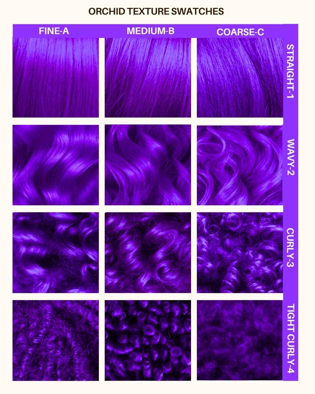 Lunar Tides Orchid Purple hair color swatch
