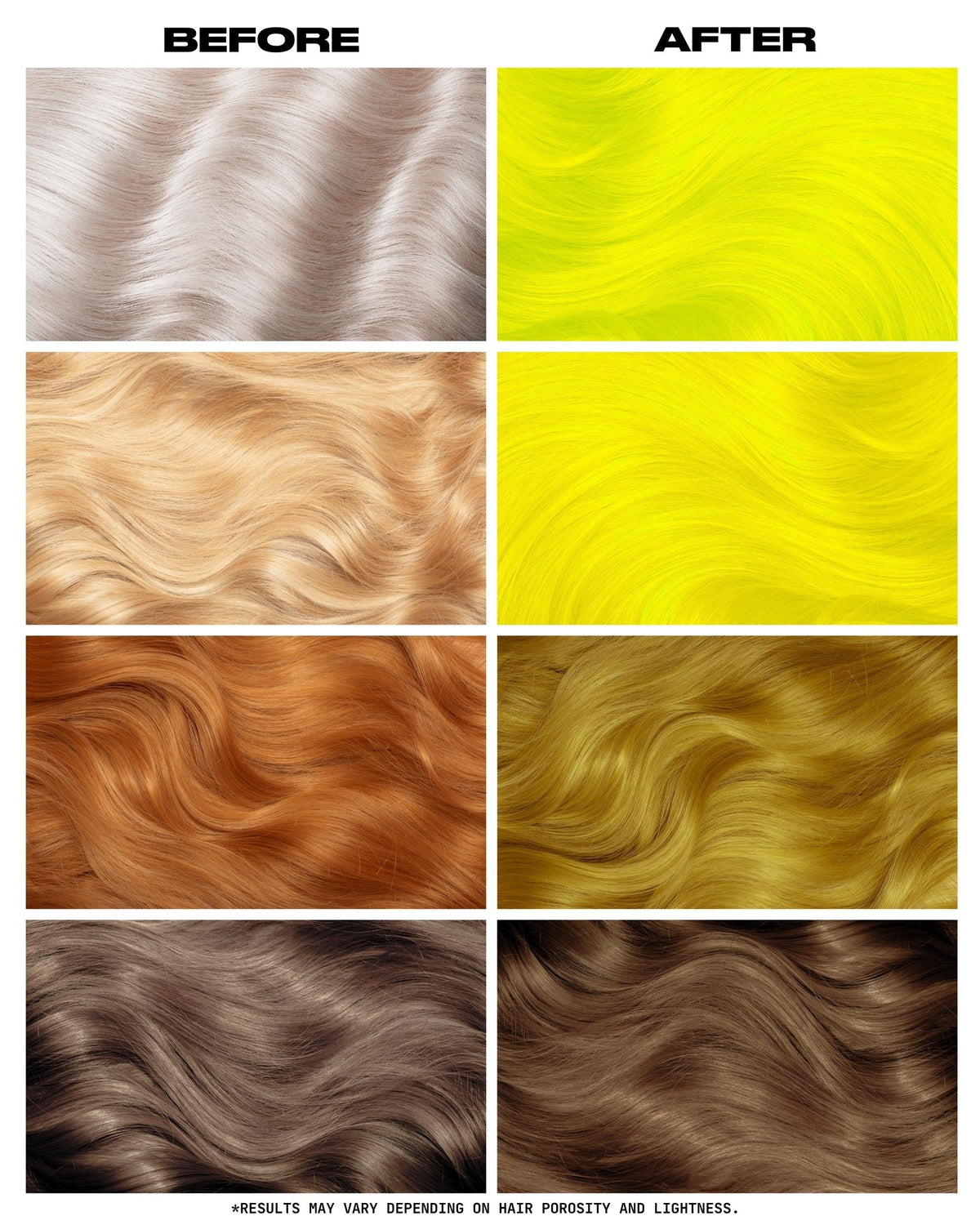 Lunar Tides Semi-Permanent Hair Color application process