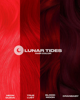 Lunar Tides Semi-Permanent Hair Color Blood Moon swatch
