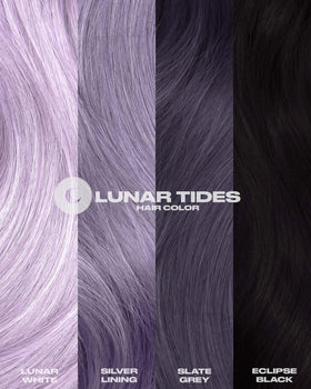 Lunar Tides Semi-Permanent Hair Color Eclipse with brush