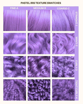 Lunar Tides Semi-Permanent Hair Color Iris application on hair