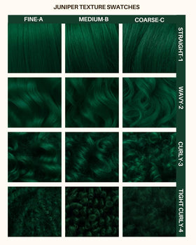 Lunar Tides Semi-Permanent Hair Color Juniper rich pigment close-up