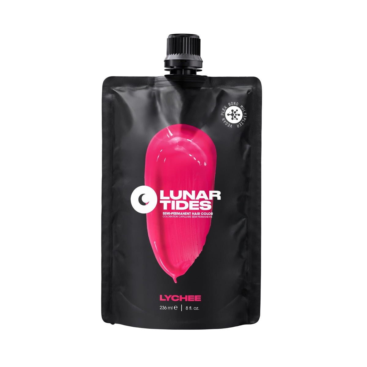 Lunar Tides Semi-Permanent Hair Color Lychee 4 fl. oz. front view