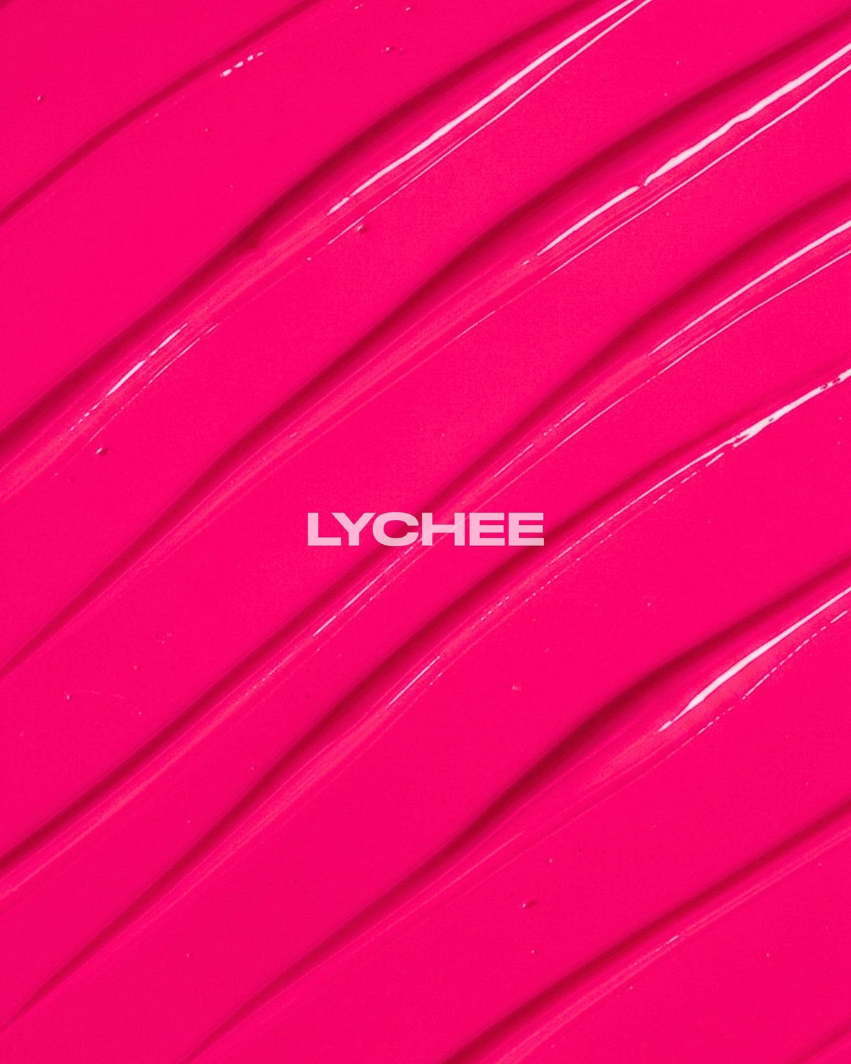 Lunar Tides Semi-Permanent Hair Color Lychee on display with hair care products