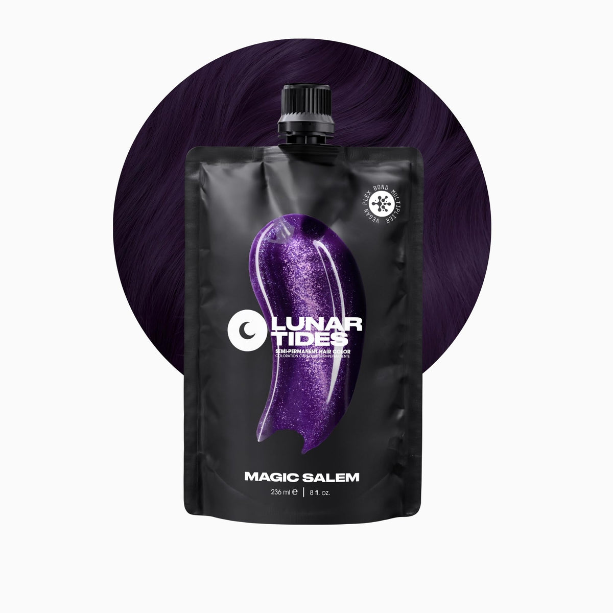 Lunar Tides Semi-Permanent Hair Color Magic Salem 8 fl. oz. front view
