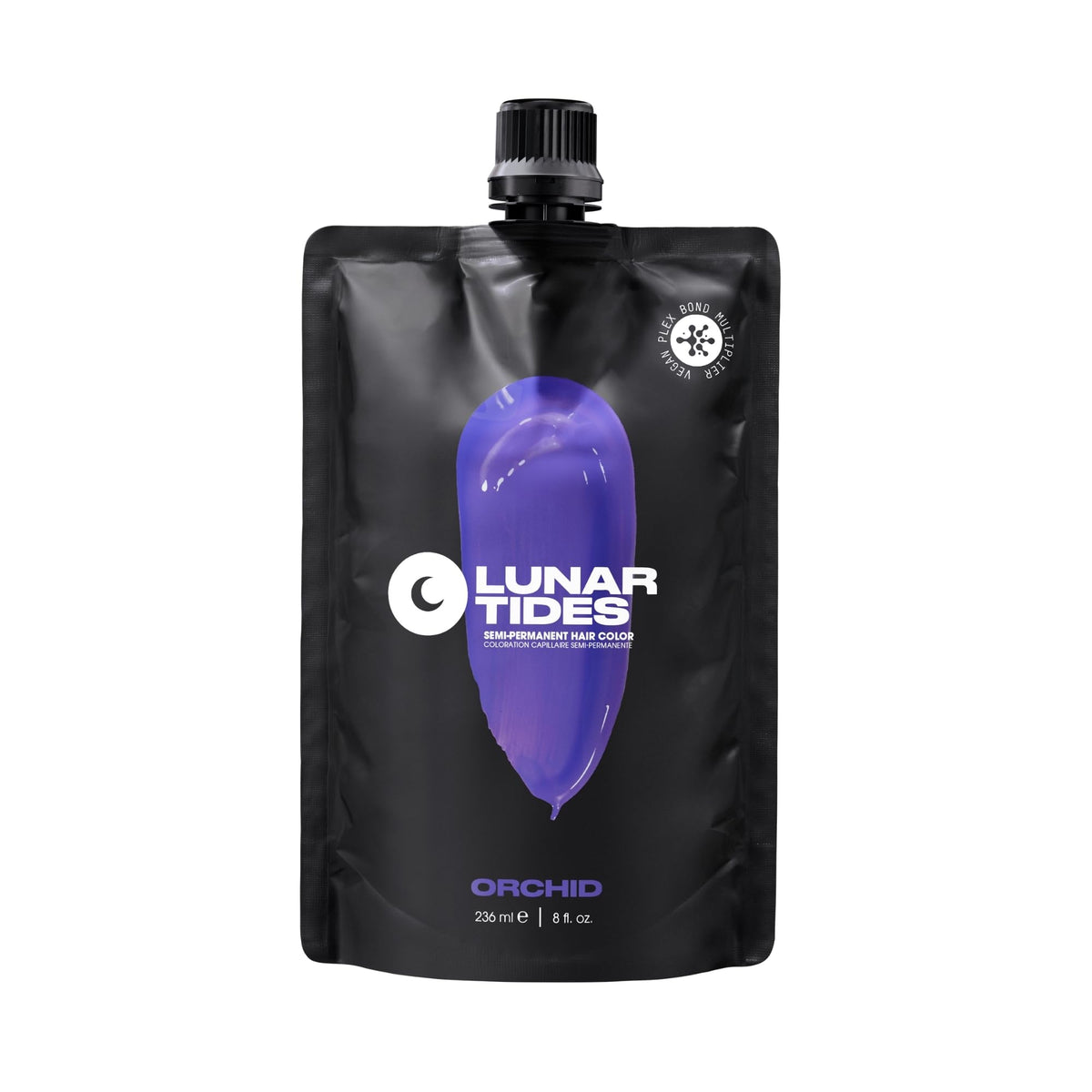 Lunar Tides Semi-Permanent Hair Color Orchid 4 fl. oz. front view
