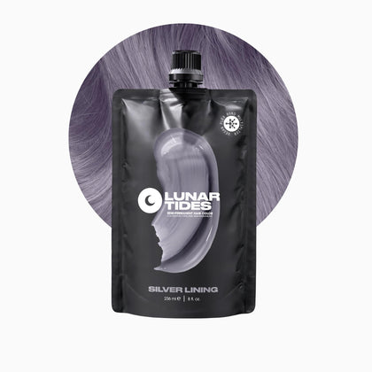 Lunar Tides Semi-Permanent Hair Color Silver Lining 4 fl. oz. front view