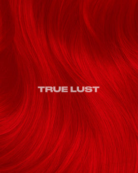 Lunar Tides Semi-Permanent Hair Color True Lust before and after