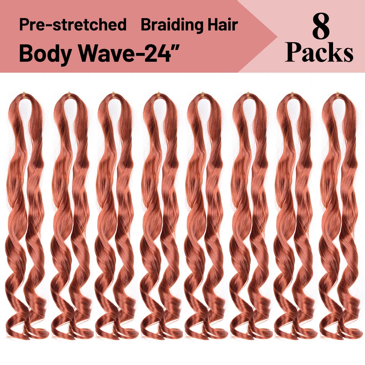 Luoyudu French Curl Braiding Hair styled in box braids