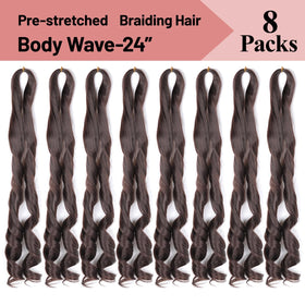 Luoyudu French Curly Braiding Hair showing versatility in styles