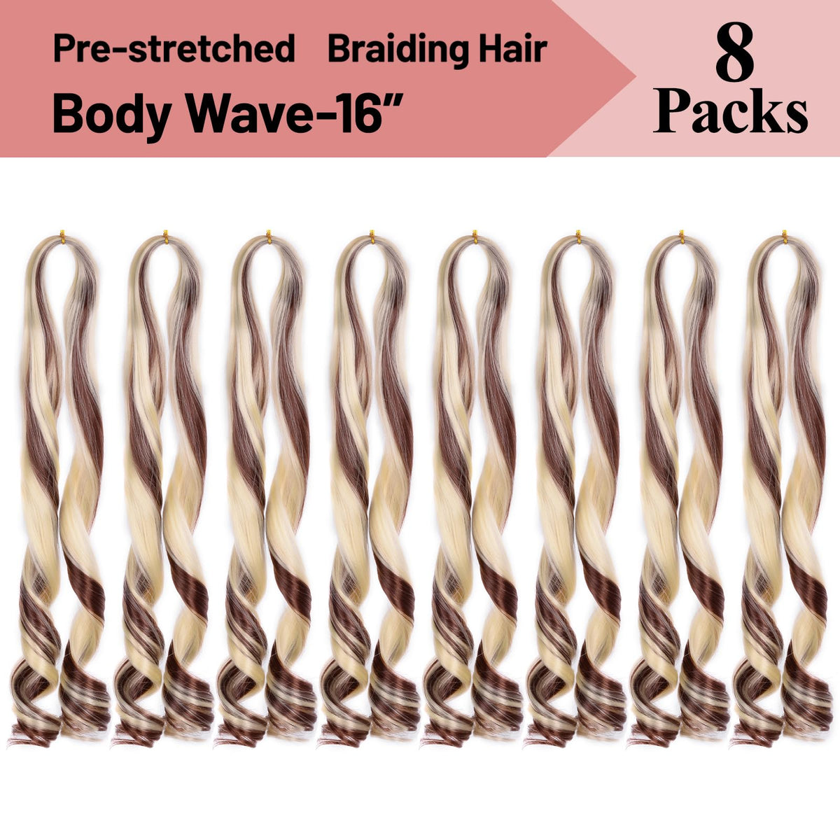 Luoyudu French Curly Braiding Hair styling options
