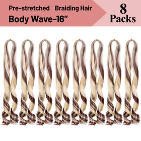Luoyudu French Curly Braiding Hair styling options