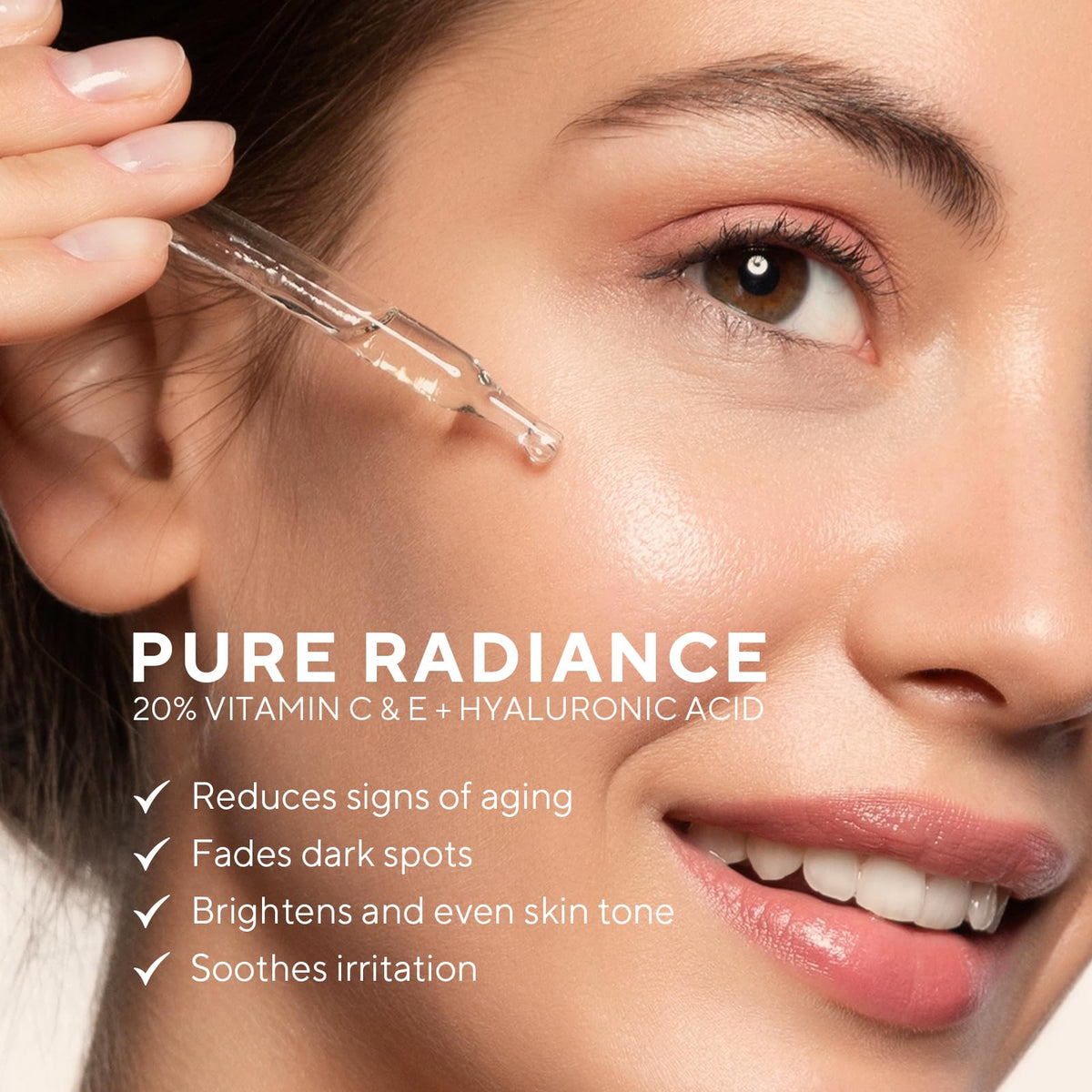 Lupure Vitamin C Face Serum 20% bottle close-up