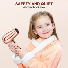 LURA Mini Hair Dryer with diffuser attachment
