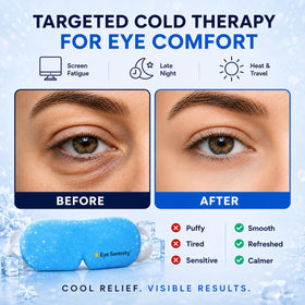 Lure Essentials Eye Serenity CHILL Self Cooling Mask with eye cream