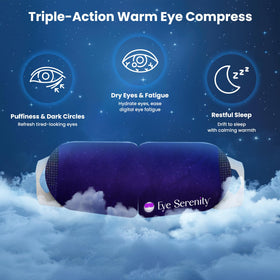 Lure Essentials Eye Serenity Steam Eye Mask side view