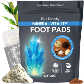 Lure Essentials Sole Serenity Foot Pads front view with packaging
