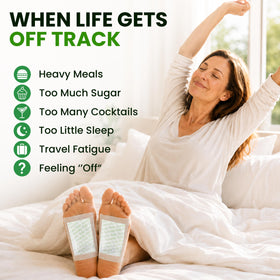 Lure Essentials Sole Serenity Foot Pads lifestyle scene