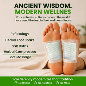 Lure Essentials Sole Serenity Foot Pads showing contents