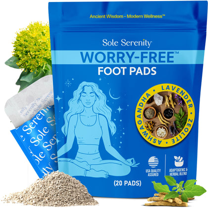 Lure Essentials Worry-Free Overnight Foot Pads front view with packaging