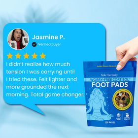 Lure Essentials Worry-Free Overnight Foot Pads side view
