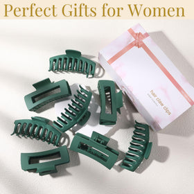LuSeren hair clip in use with curly hair