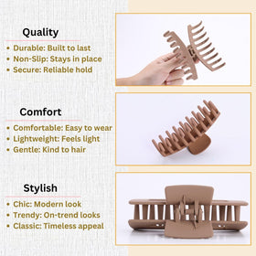 LuSeren hair clip on a model