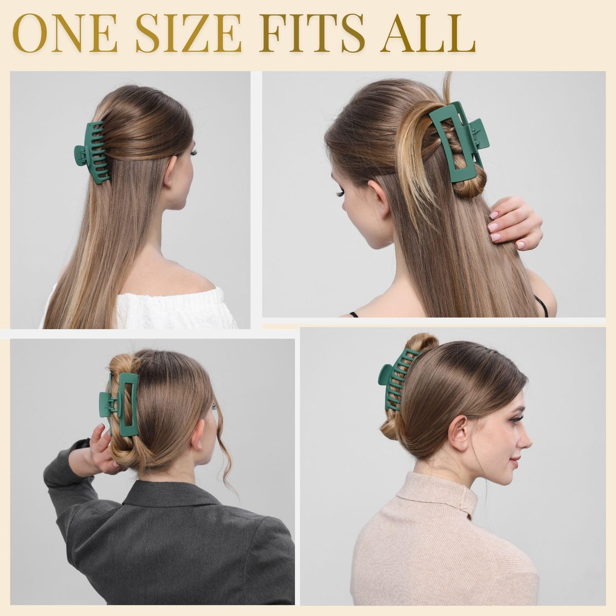 LuSeren hair clip on a stylish background