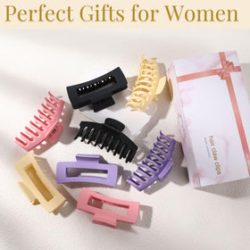 LuSeren hair clip showing non-slip design and grip