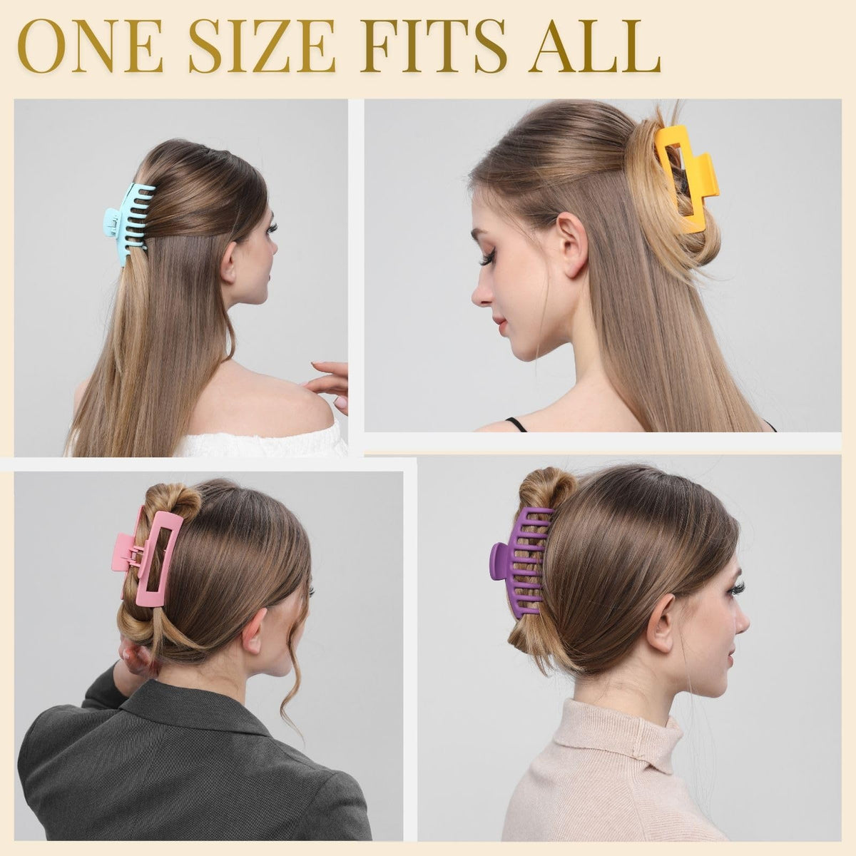 LuSeren hair clips displayed in premium gift box
