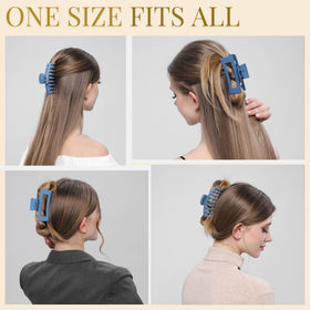 LuSeren hair clips open showing strong grip