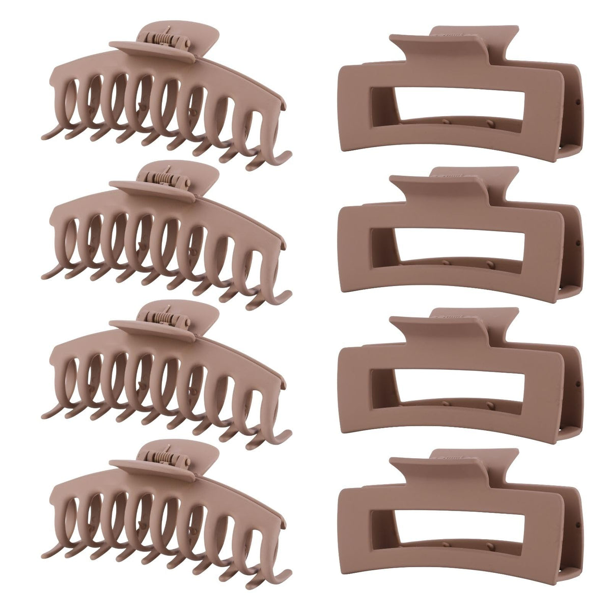LuSeren light brown hair clip front view