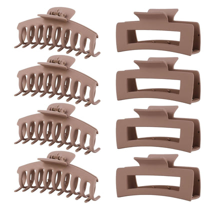 LuSeren light brown hair clip front view